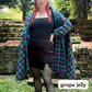 Size A With Sleeve Fall Flannel Cape Vests 2024