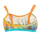 Multicolor Plaid Bandeau Bralette