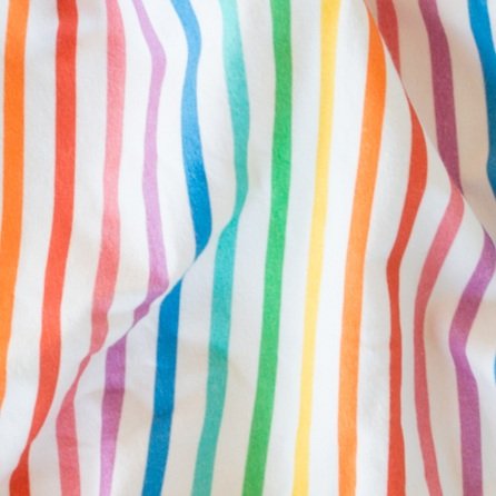 Rainbow Stripe Triangle Bralette